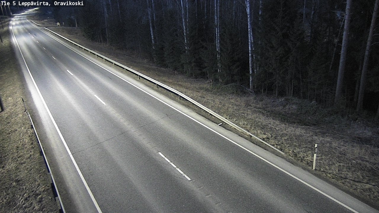 Kelikamerat Kuva Tie 5 Leppävirta, Oravikoski, Leppävirta, Pohjois-Savo