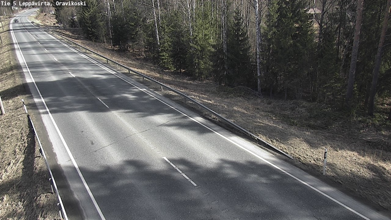 Kelikamerat Kuva Tie 5 Leppävirta, Oravikoski, Leppävirta, Pohjois-Savo