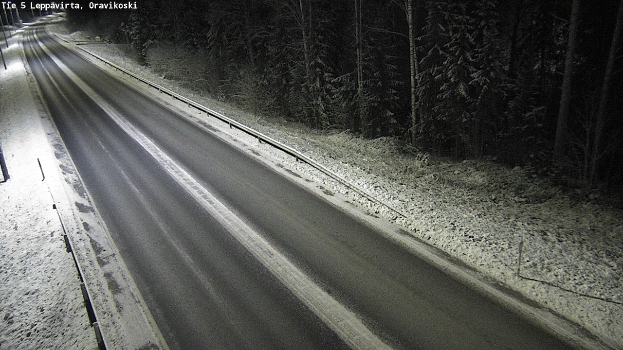 Kelikamerat Kuva Tie 5 Leppävirta, Oravikoski, Leppävirta, Pohjois-Savo