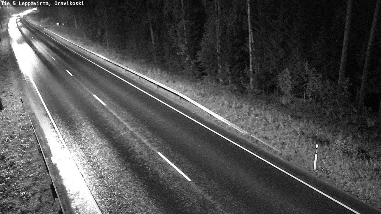 Kelikamerat Kuva Tie 5 Leppävirta, Oravikoski, Leppävirta, Pohjois-Savo