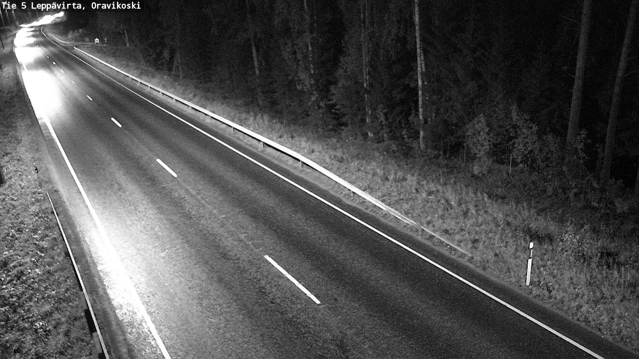Kelikamerat Kuva Tie 5 Leppävirta, Oravikoski, Leppävirta, Pohjois-Savo