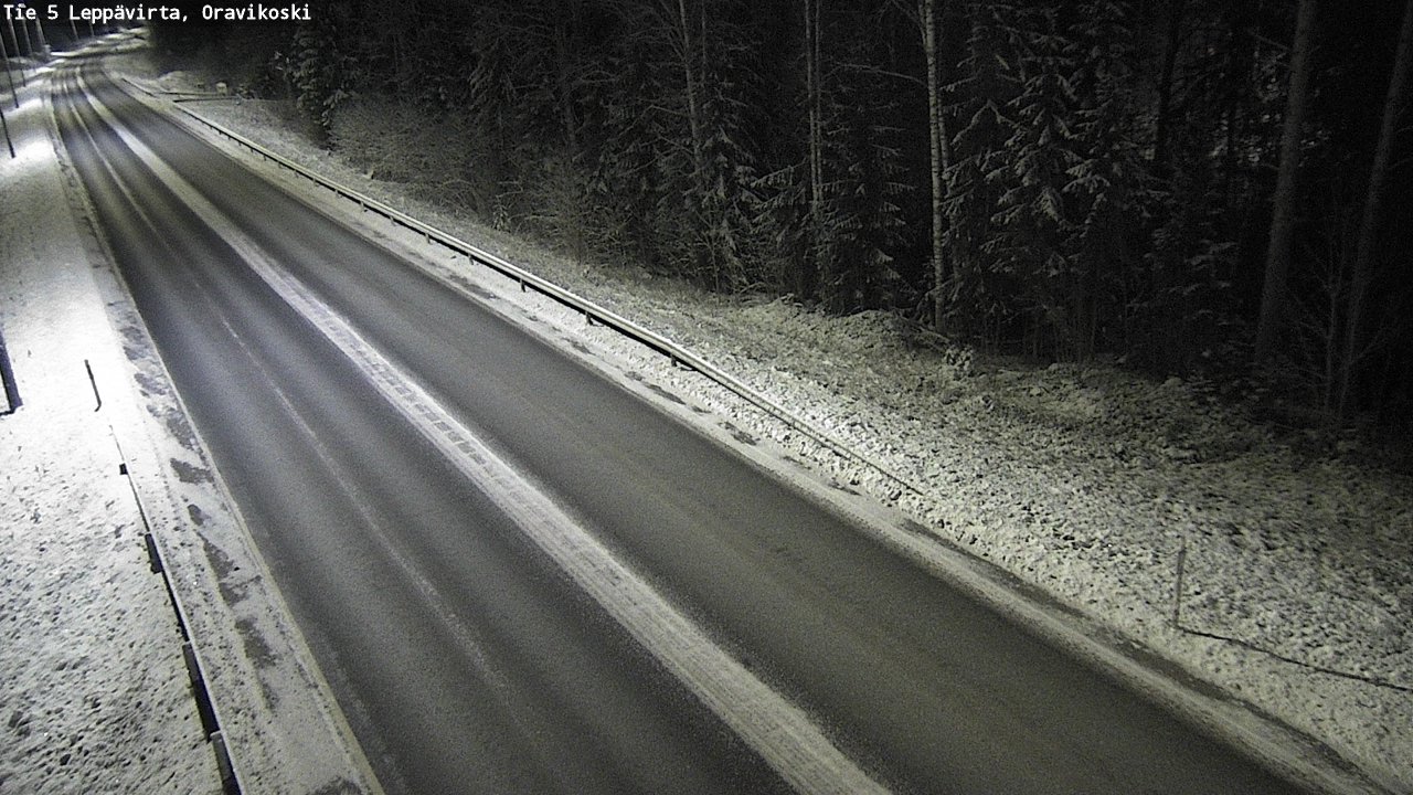 Kelikamerat Kuva Tie 5 Leppävirta, Oravikoski, Leppävirta, Pohjois-Savo