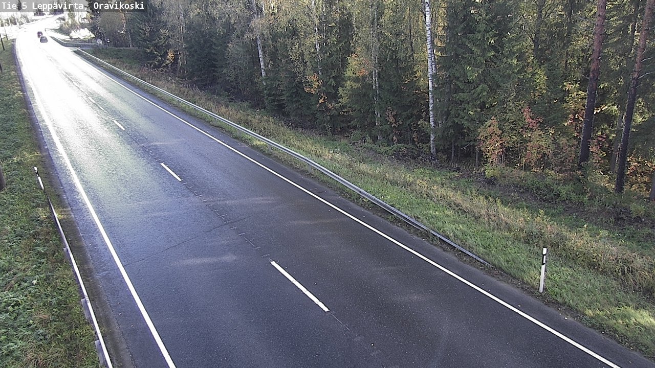 Kelikamerat Kuva Tie 5 Leppävirta, Oravikoski, Leppävirta, Pohjois-Savo