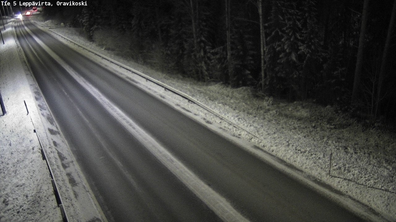 Kelikamerat Kuva Tie 5 Leppävirta, Oravikoski, Leppävirta, Pohjois-Savo