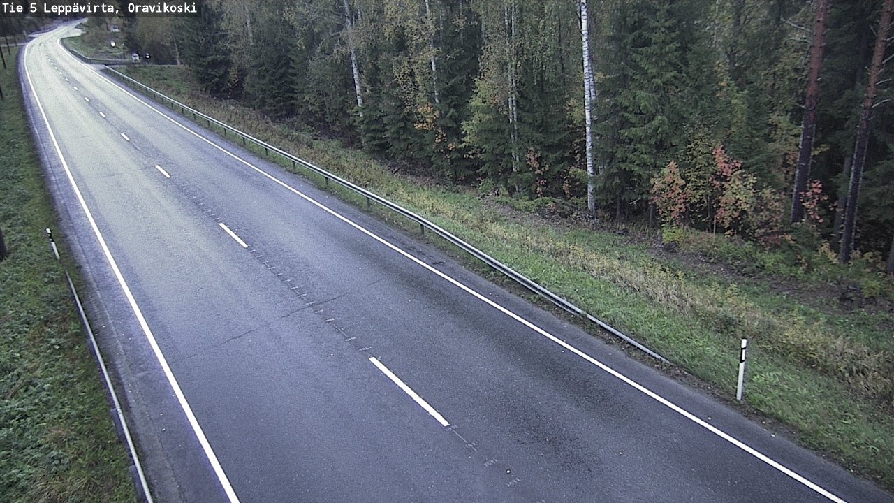 Kelikamerat Kuva Tie 5 Leppävirta, Oravikoski, Leppävirta, Pohjois-Savo