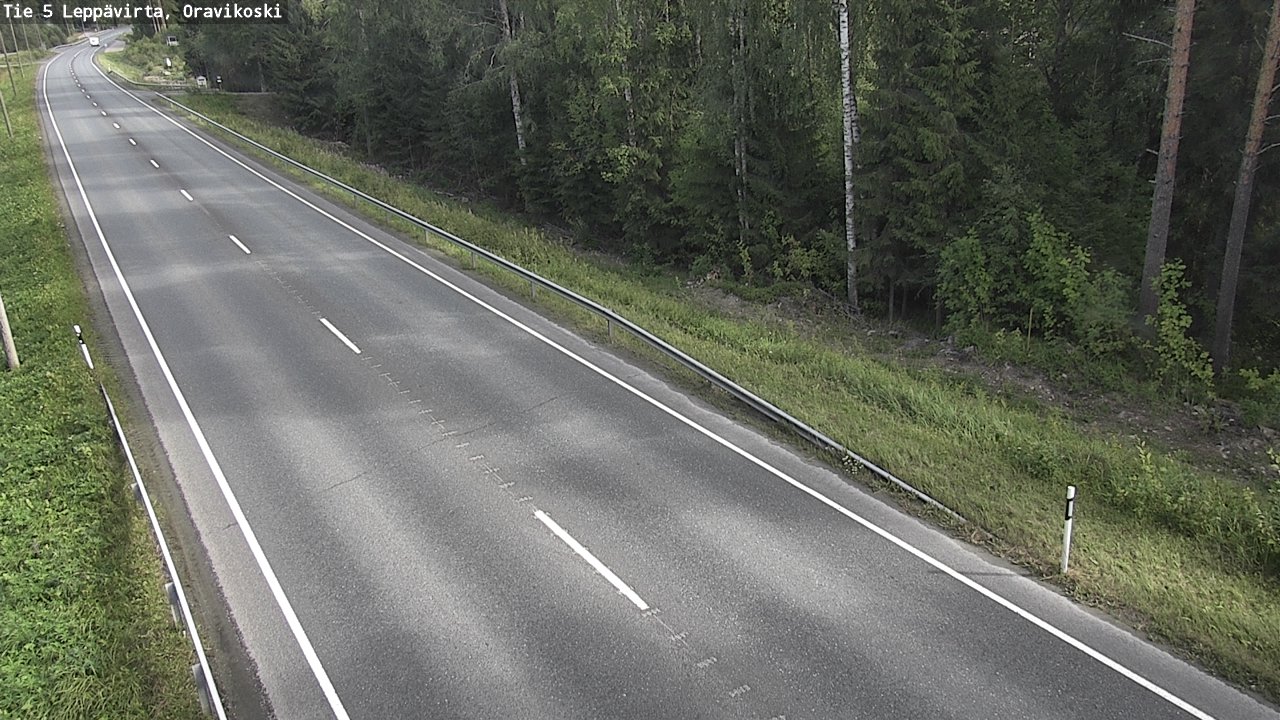 Kelikamerat Kuva Tie 5 Leppävirta, Oravikoski, Leppävirta, Pohjois-Savo