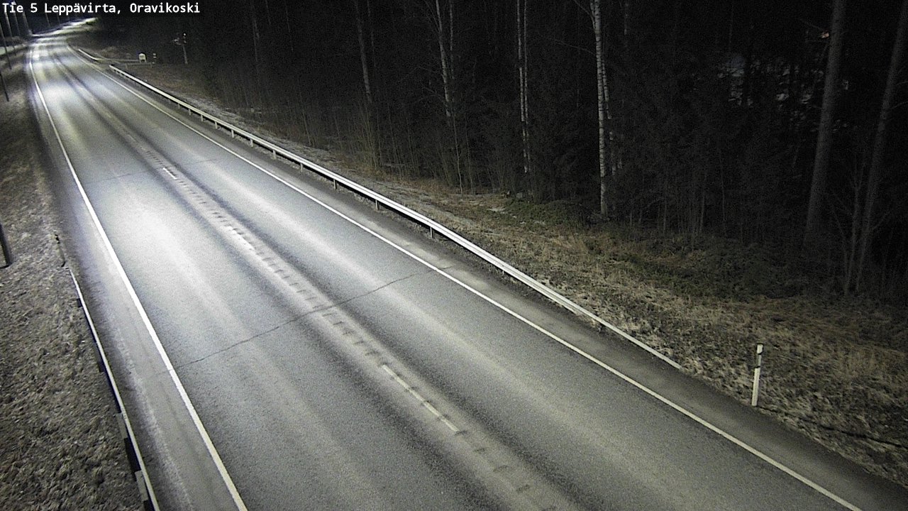 Kelikamerat Kuva Tie 5 Leppävirta, Oravikoski, Leppävirta, Pohjois-Savo