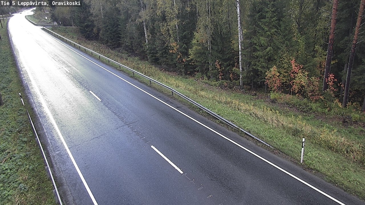 Kelikamerat Kuva Tie 5 Leppävirta, Oravikoski, Leppävirta, Pohjois-Savo