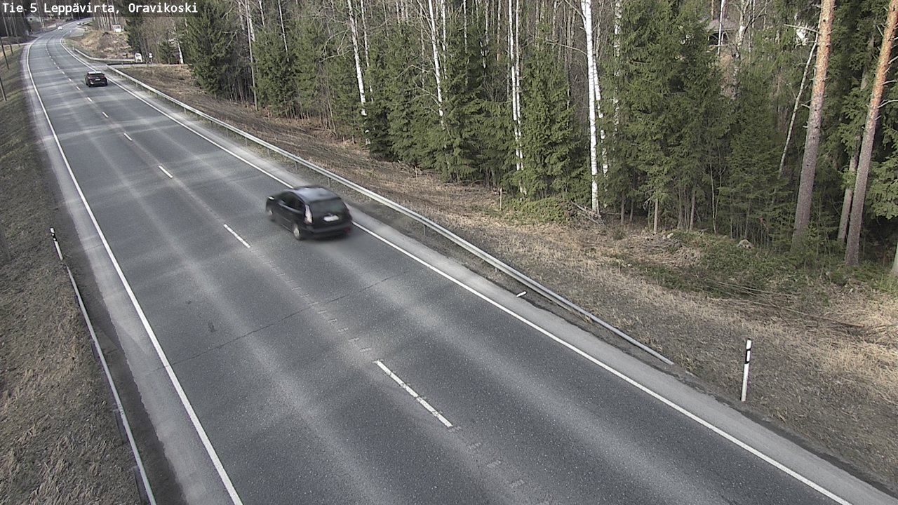 Kelikamerat Kuva Tie 5 Leppävirta, Oravikoski, Leppävirta, Pohjois-Savo