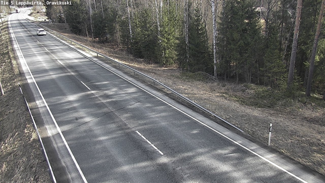 Kelikamerat Kuva Tie 5 Leppävirta, Oravikoski, Leppävirta, Pohjois-Savo