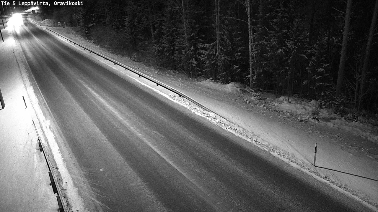 Kelikamerat Kuva Tie 5 Leppävirta, Oravikoski, Leppävirta, Pohjois-Savo