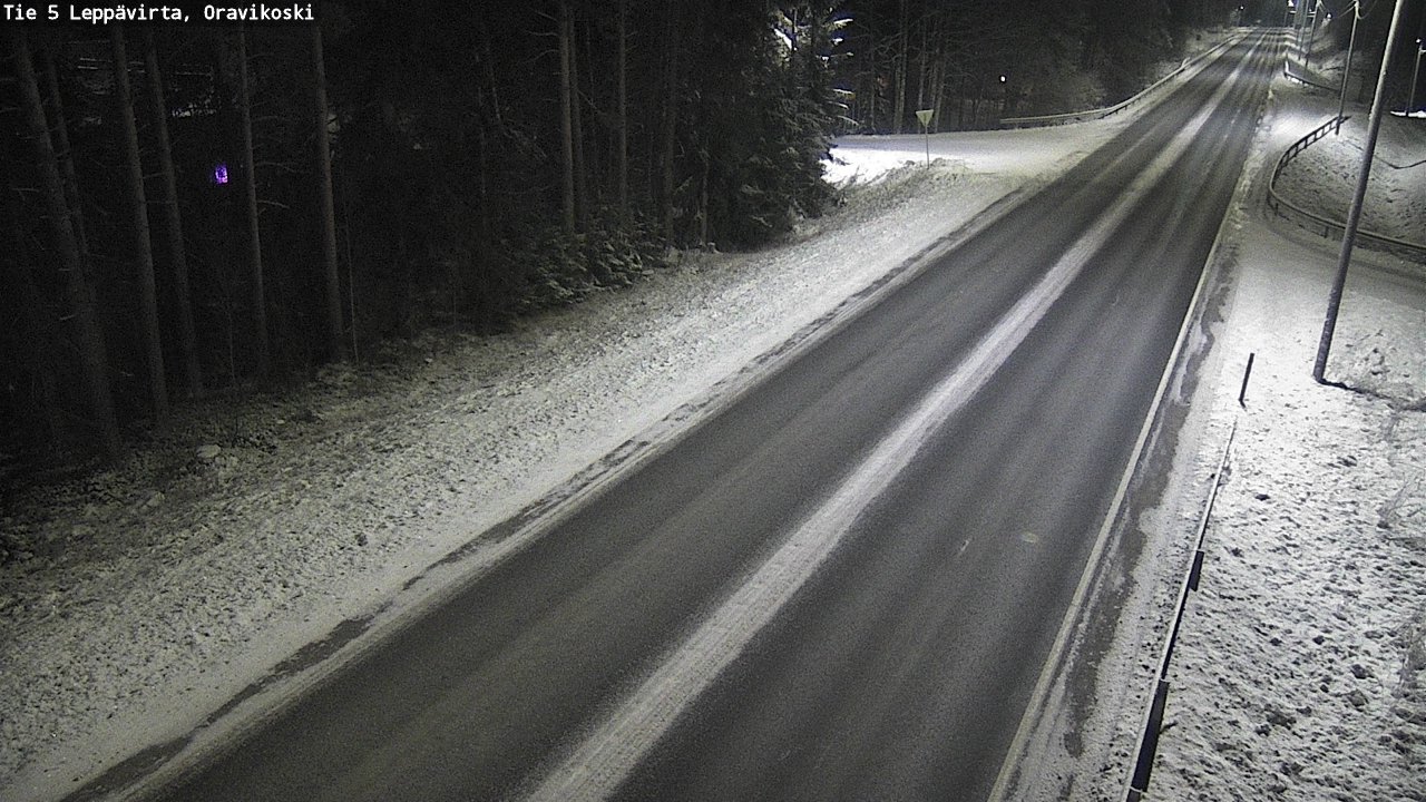 Kelikamerat Kuva Tie 5 Leppävirta, Oravikoski, Leppävirta, Pohjois-Savo