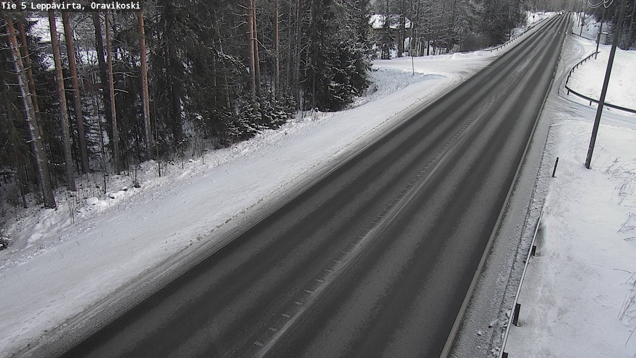 Kelikamerat Kuva Tie 5 Leppävirta, Oravikoski, Leppävirta, Pohjois-Savo