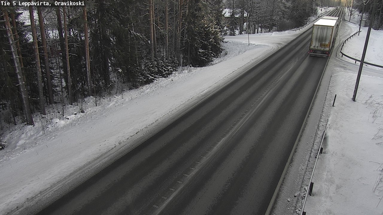 Kelikamerat Kuva Tie 5 Leppävirta, Oravikoski, Leppävirta, Pohjois-Savo