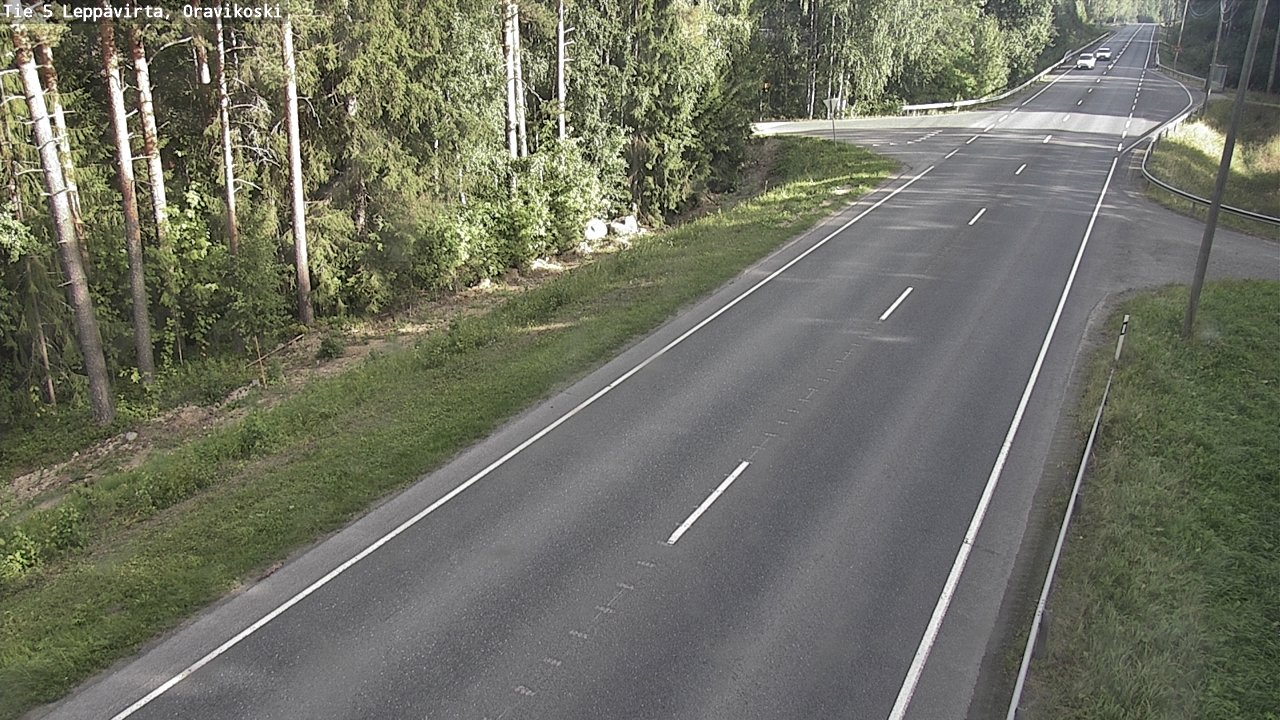 Kelikamerat Kuva Tie 5 Leppävirta, Oravikoski, Leppävirta, Pohjois-Savo