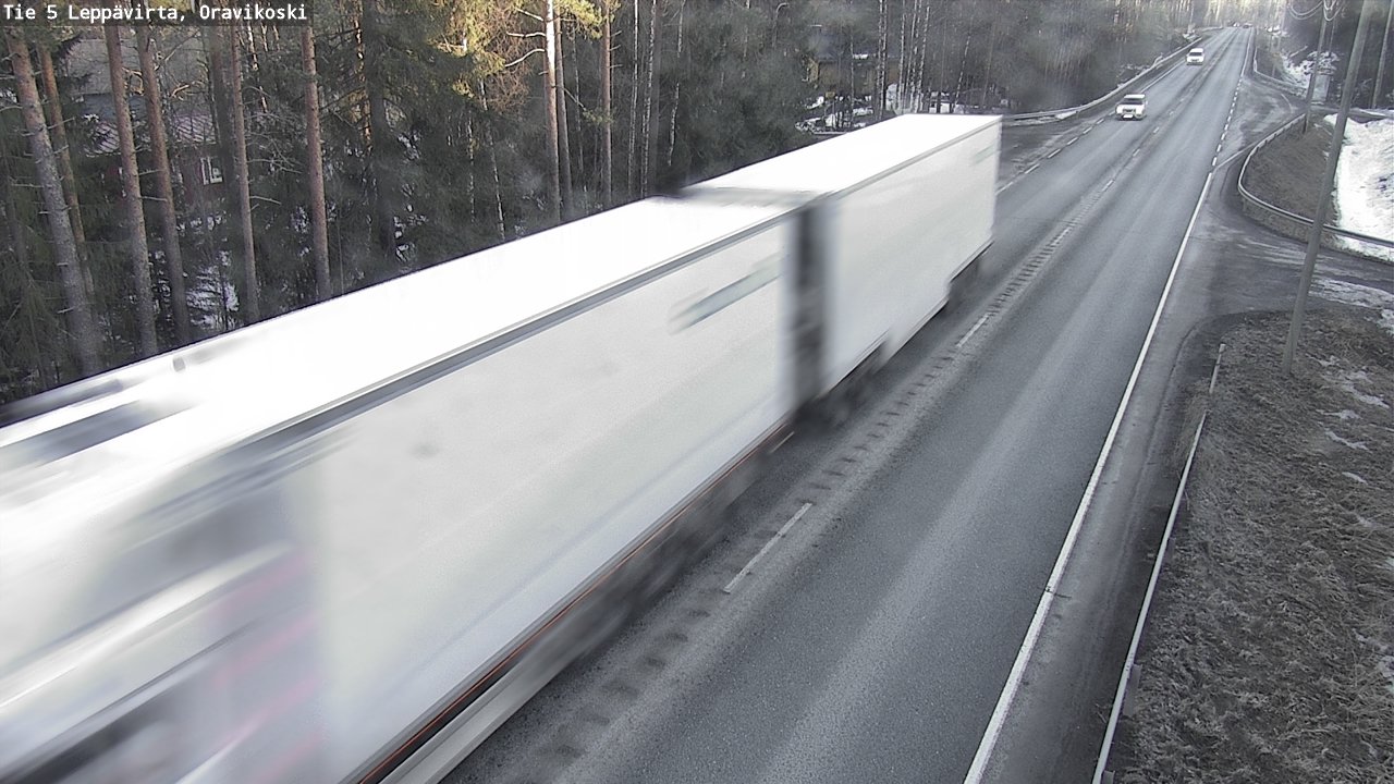 Kelikamerat Kuva Tie 5 Leppävirta, Oravikoski, Leppävirta, Pohjois-Savo