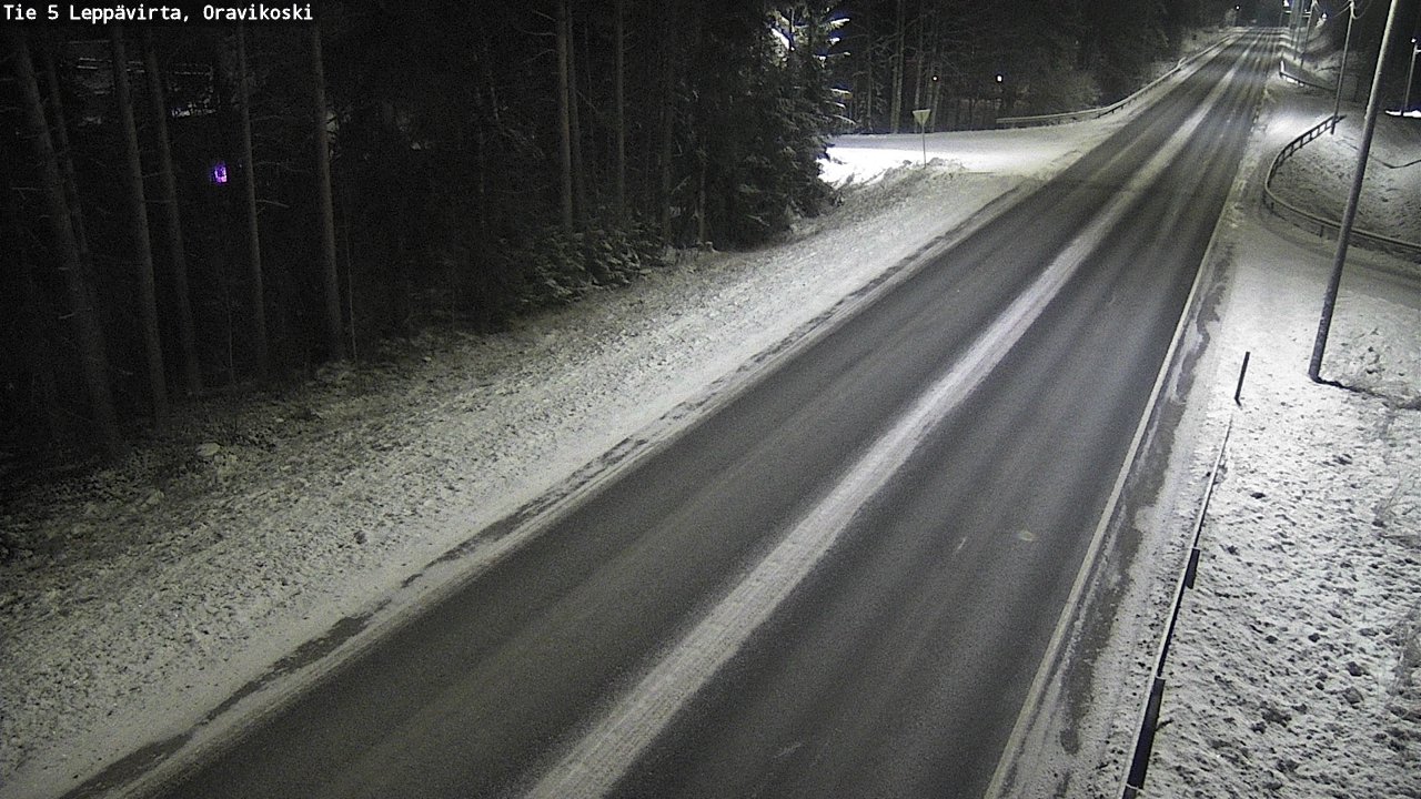Kelikamerat Kuva Tie 5 Leppävirta, Oravikoski, Leppävirta, Pohjois-Savo