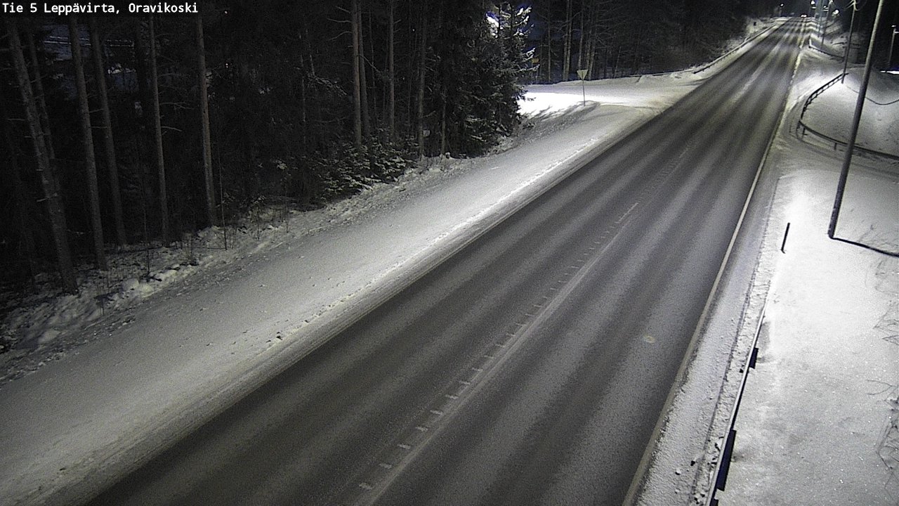 Kelikamerat Kuva Tie 5 Leppävirta, Oravikoski, Leppävirta, Pohjois-Savo