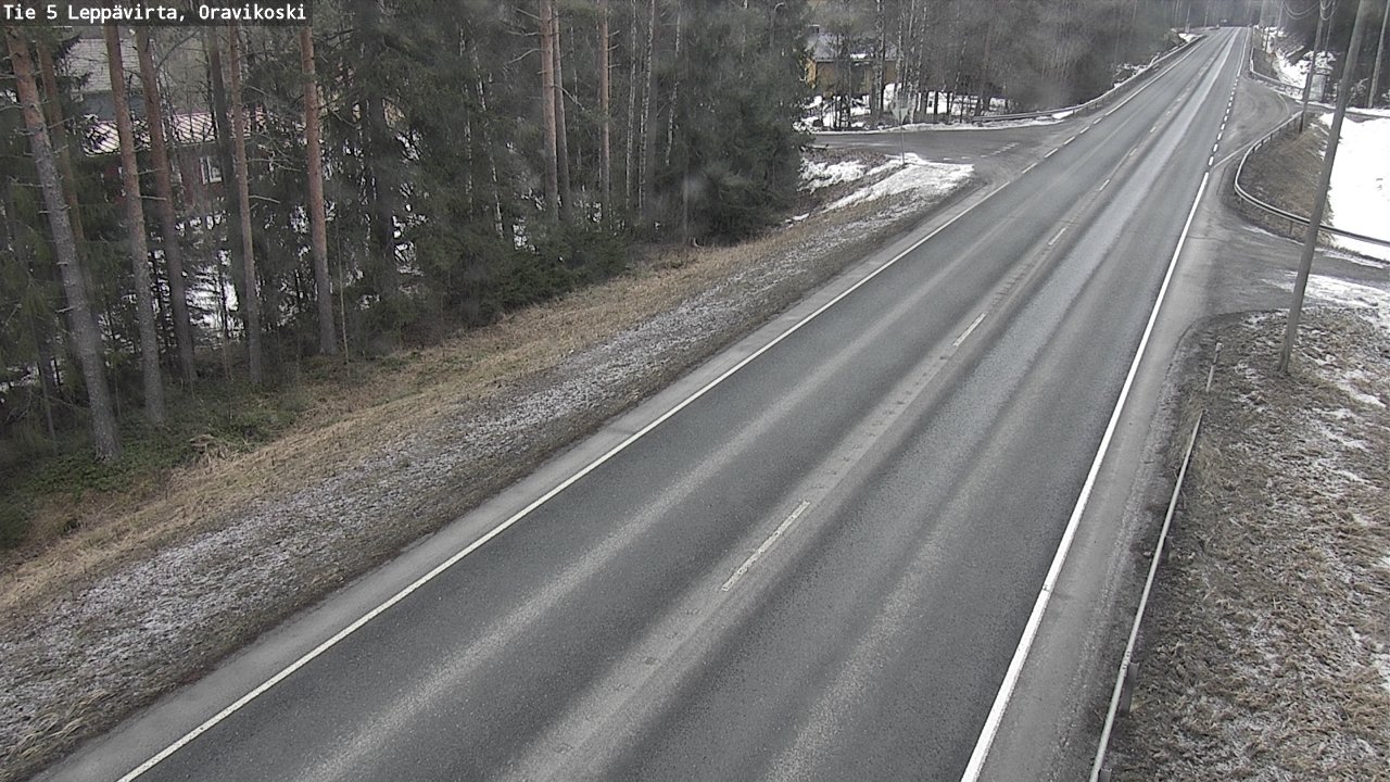Kelikamerat Kuva Tie 5 Leppävirta, Oravikoski, Leppävirta, Pohjois-Savo