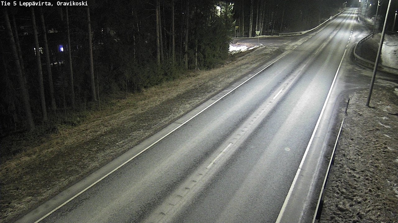 Kelikamerat Kuva Tie 5 Leppävirta, Oravikoski, Leppävirta, Pohjois-Savo