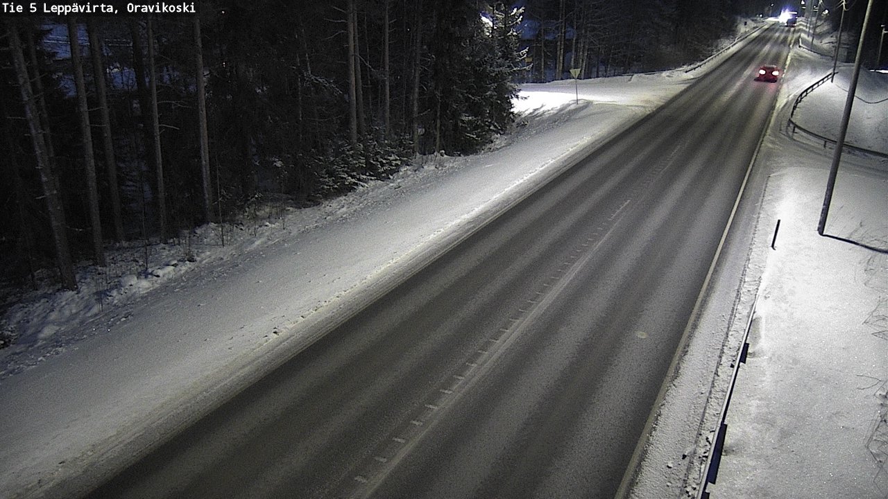 Kelikamerat Kuva Tie 5 Leppävirta, Oravikoski, Leppävirta, Pohjois-Savo