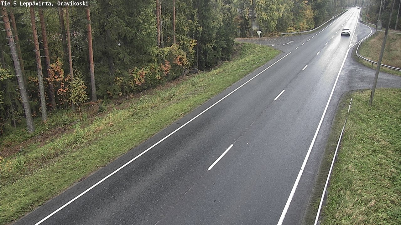 Kelikamerat Kuva Tie 5 Leppävirta, Oravikoski, Leppävirta, Pohjois-Savo