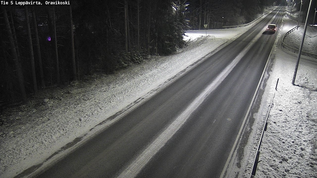 Kelikamerat Kuva Tie 5 Leppävirta, Oravikoski, Leppävirta, Pohjois-Savo