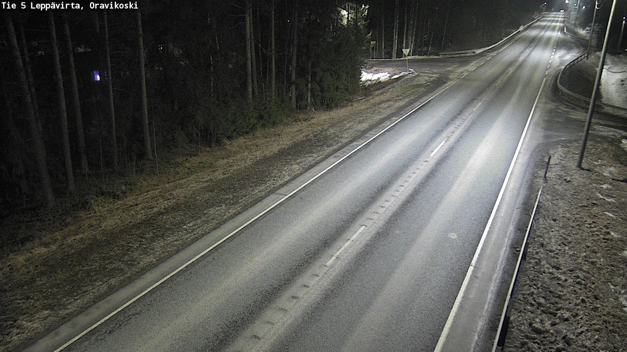 Kelikamerat Kuva Tie 5 Leppävirta, Oravikoski, Leppävirta, Pohjois-Savo