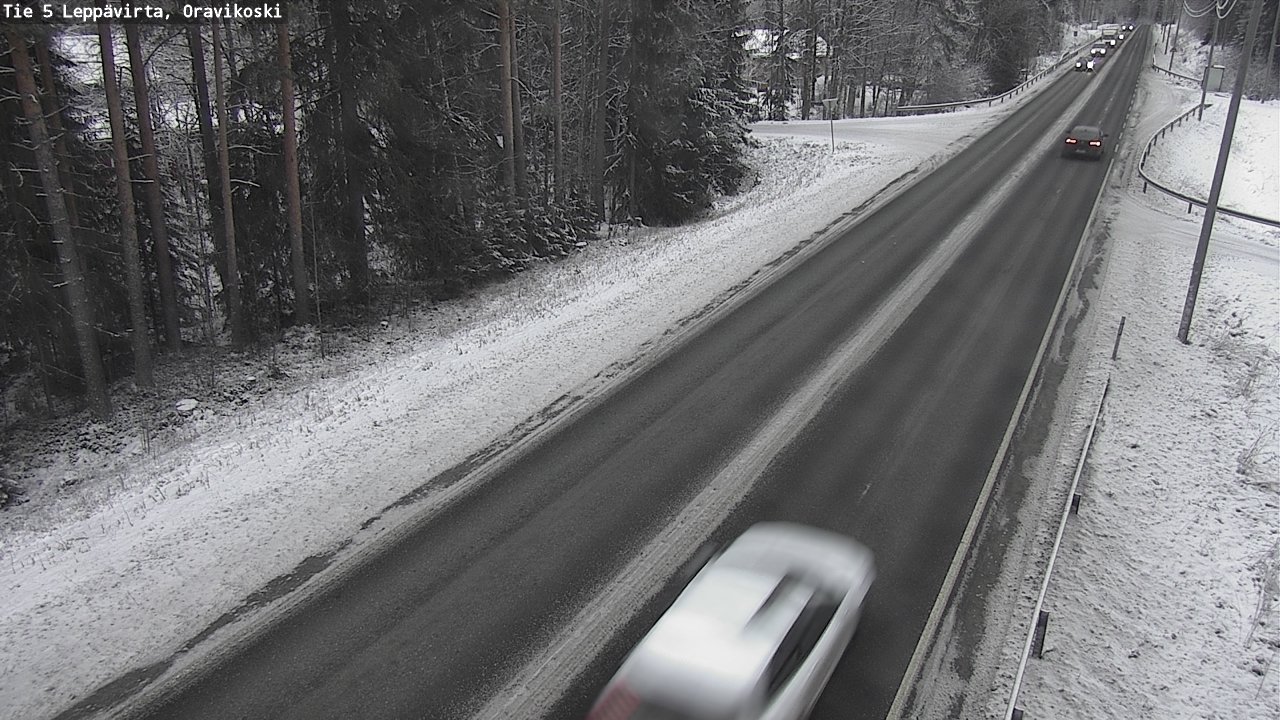 Kelikamerat Kuva Tie 5 Leppävirta, Oravikoski, Leppävirta, Pohjois-Savo