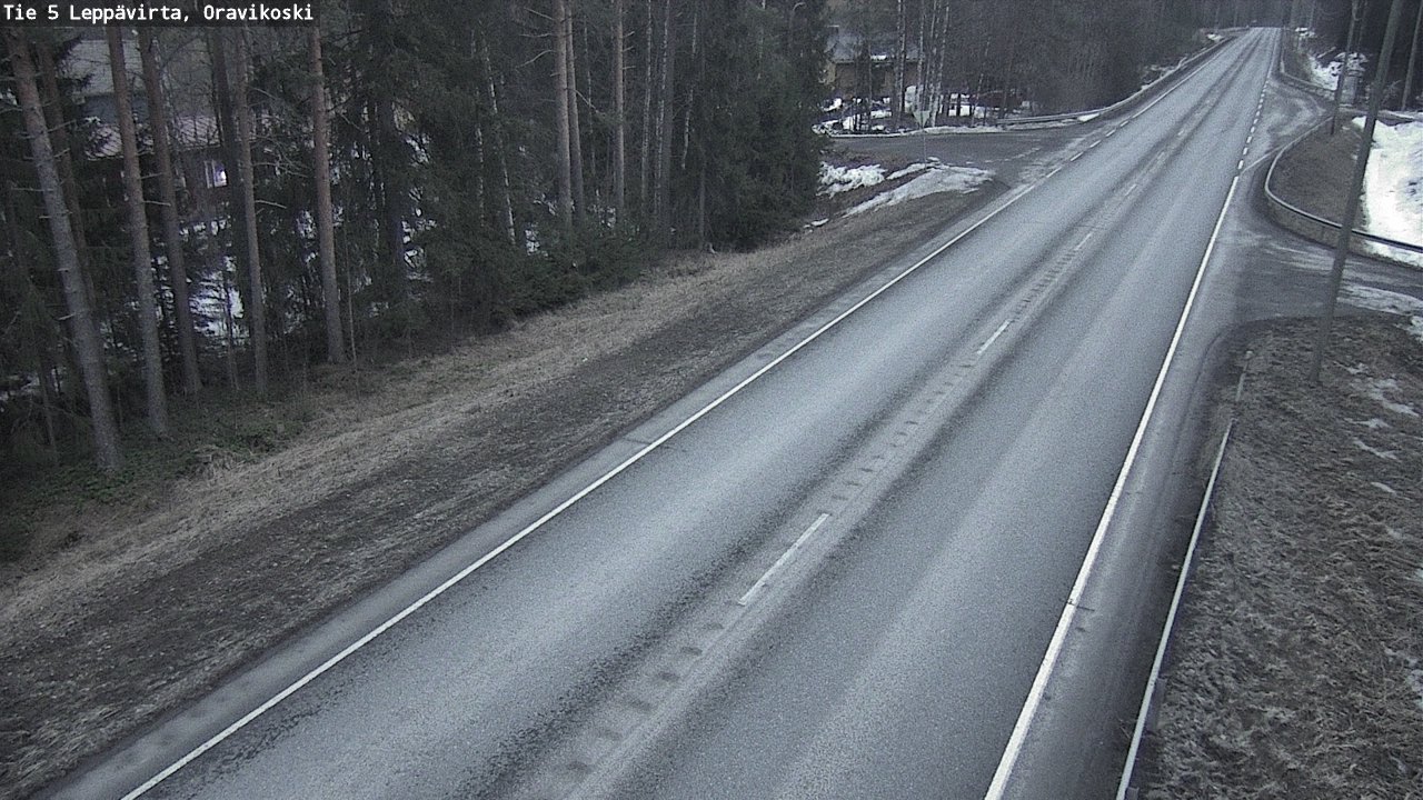 Kelikamerat Kuva Tie 5 Leppävirta, Oravikoski, Leppävirta, Pohjois-Savo