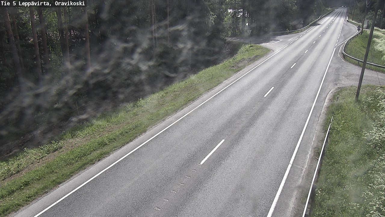 Kelikamerat Kuva Tie 5 Leppävirta, Oravikoski, Leppävirta, Pohjois-Savo