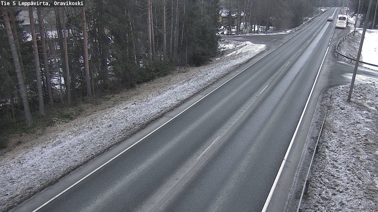 Kelikamerat Kuva Tie 5 Leppävirta, Oravikoski, Leppävirta, Pohjois-Savo