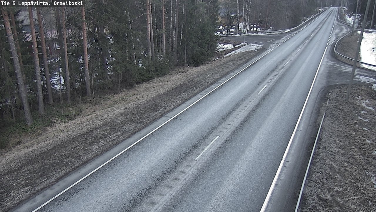 Kelikamerat Kuva Tie 5 Leppävirta, Oravikoski, Leppävirta, Pohjois-Savo