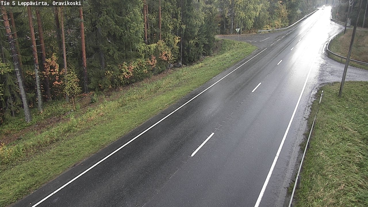 Kelikamerat Kuva Tie 5 Leppävirta, Oravikoski, Leppävirta, Pohjois-Savo