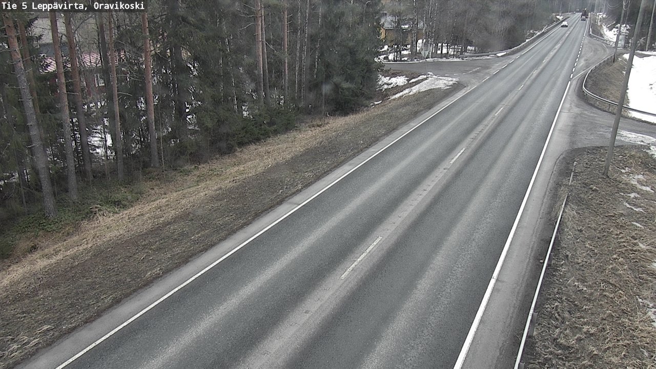 Kelikamerat Kuva Tie 5 Leppävirta, Oravikoski, Leppävirta, Pohjois-Savo