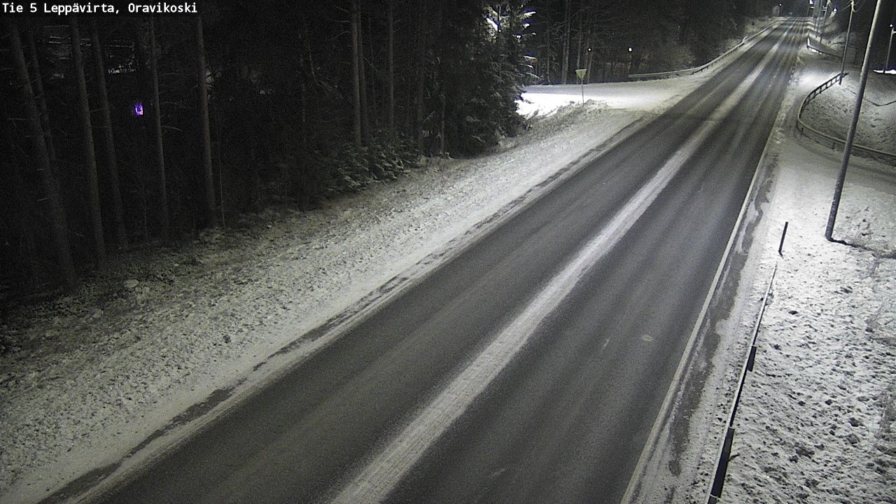 Kelikamerat Kuva Tie 5 Leppävirta, Oravikoski, Leppävirta, Pohjois-Savo