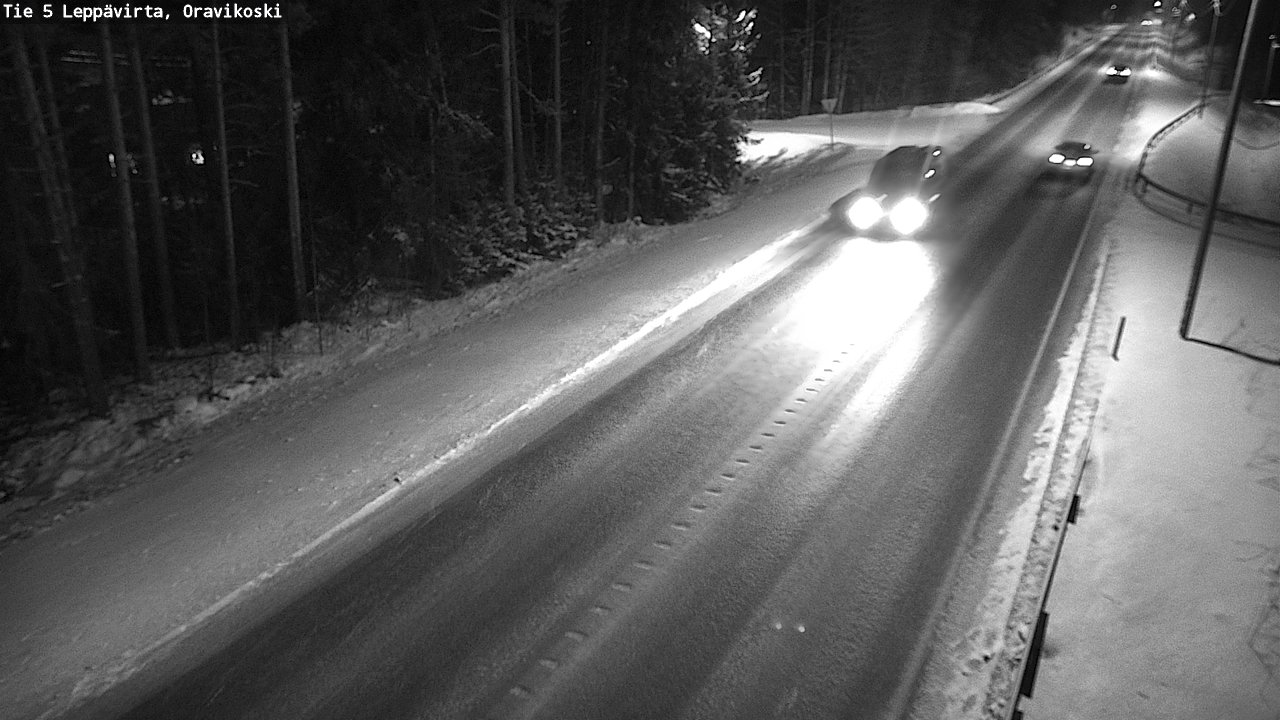 Kelikamerat Kuva Tie 5 Leppävirta, Oravikoski, Leppävirta, Pohjois-Savo