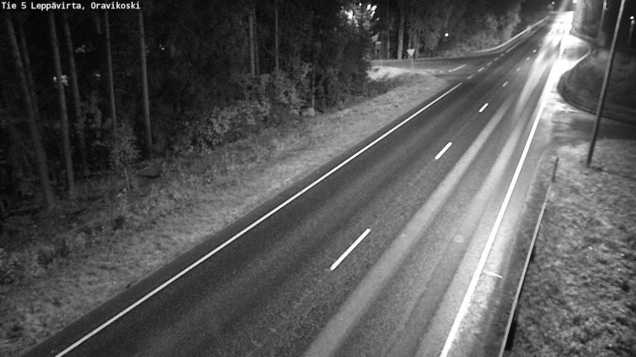 Kelikamerat Kuva Tie 5 Leppävirta, Oravikoski, Leppävirta, Pohjois-Savo