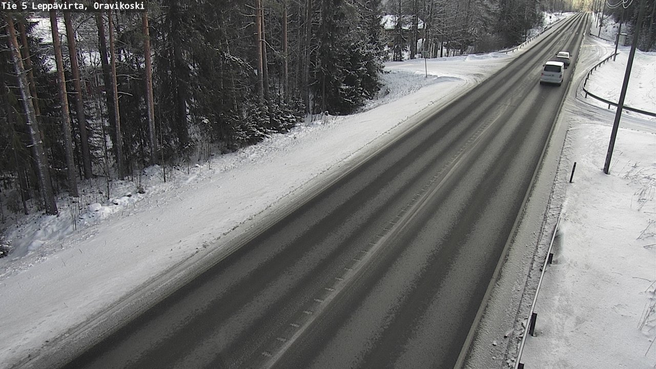 Kelikamerat Kuva Tie 5 Leppävirta, Oravikoski, Leppävirta, Pohjois-Savo