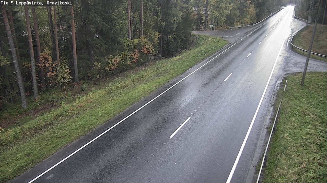 Kelikamerat Kuva Tie 5 Leppävirta, Oravikoski, Leppävirta, Pohjois-Savo
