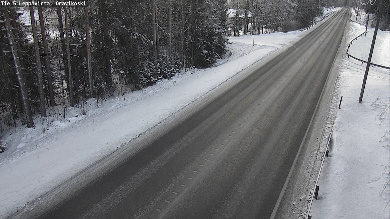 Kelikamerat Kuva Tie 5 Leppävirta, Oravikoski, Leppävirta, Pohjois-Savo