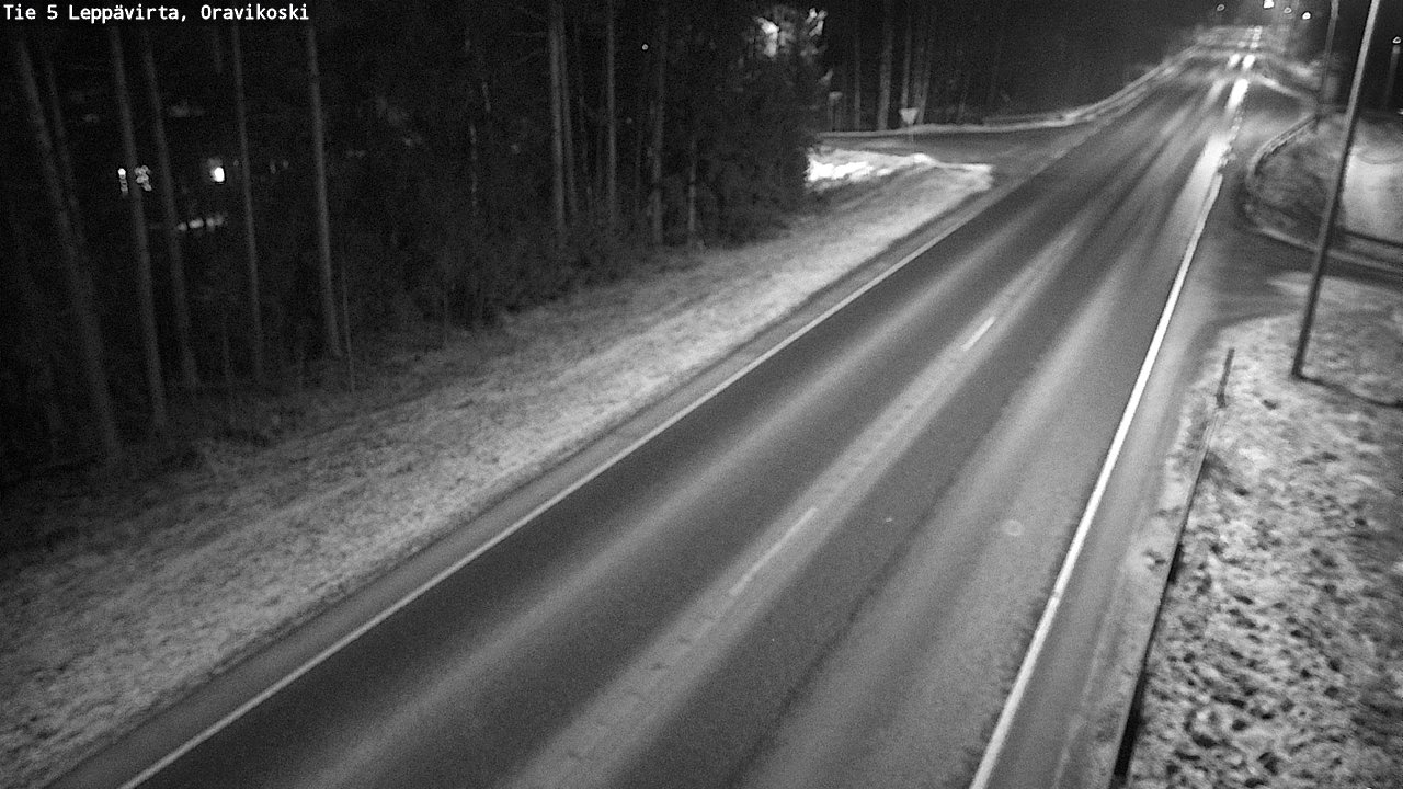 Kelikamerat Kuva Tie 5 Leppävirta, Oravikoski, Leppävirta, Pohjois-Savo