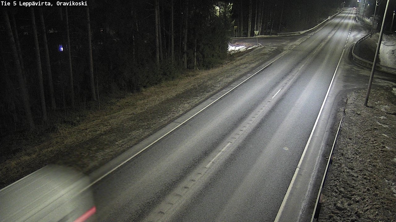 Kelikamerat Kuva Tie 5 Leppävirta, Oravikoski, Leppävirta, Pohjois-Savo
