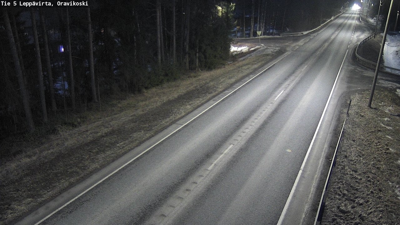 Kelikamerat Kuva Tie 5 Leppävirta, Oravikoski, Leppävirta, Pohjois-Savo