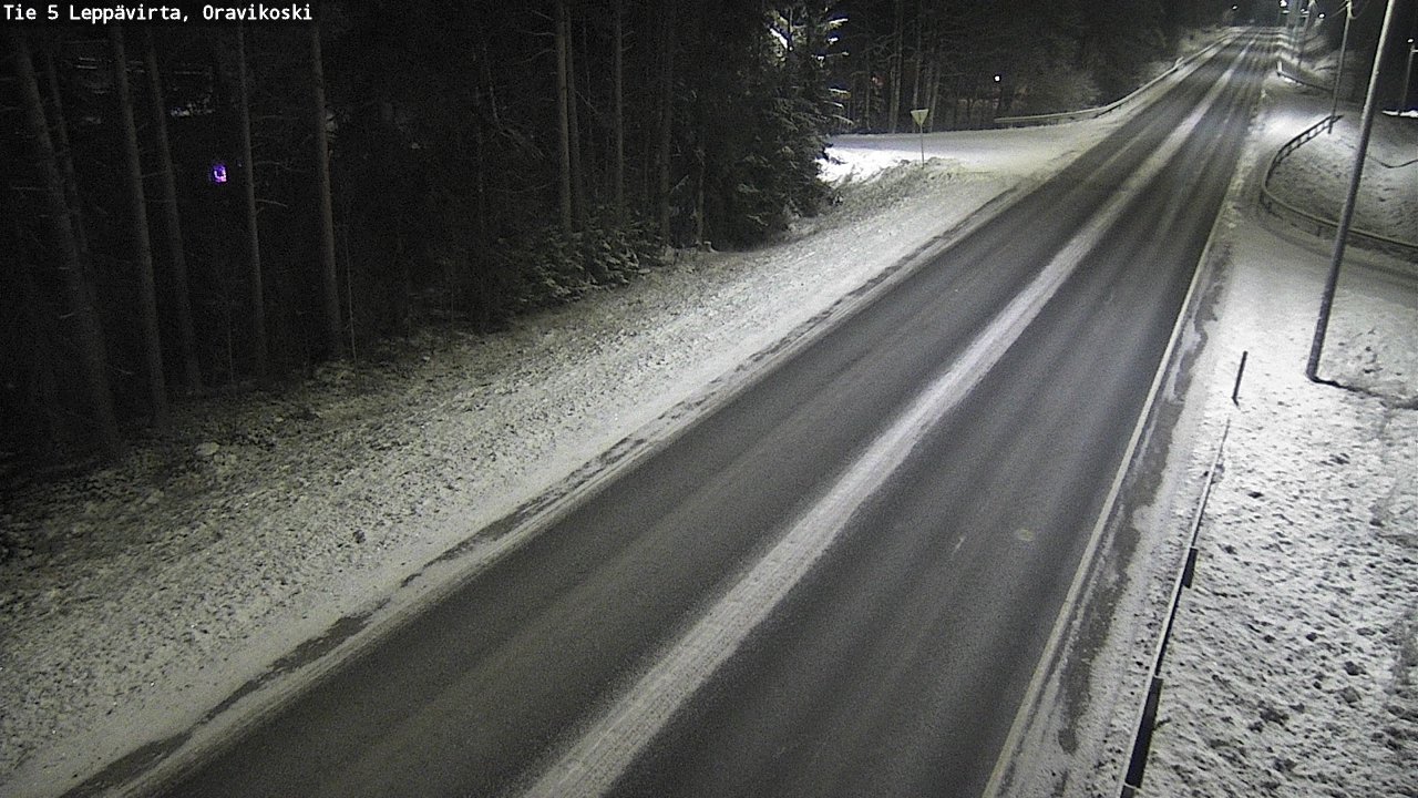 Kelikamerat Kuva Tie 5 Leppävirta, Oravikoski, Leppävirta, Pohjois-Savo