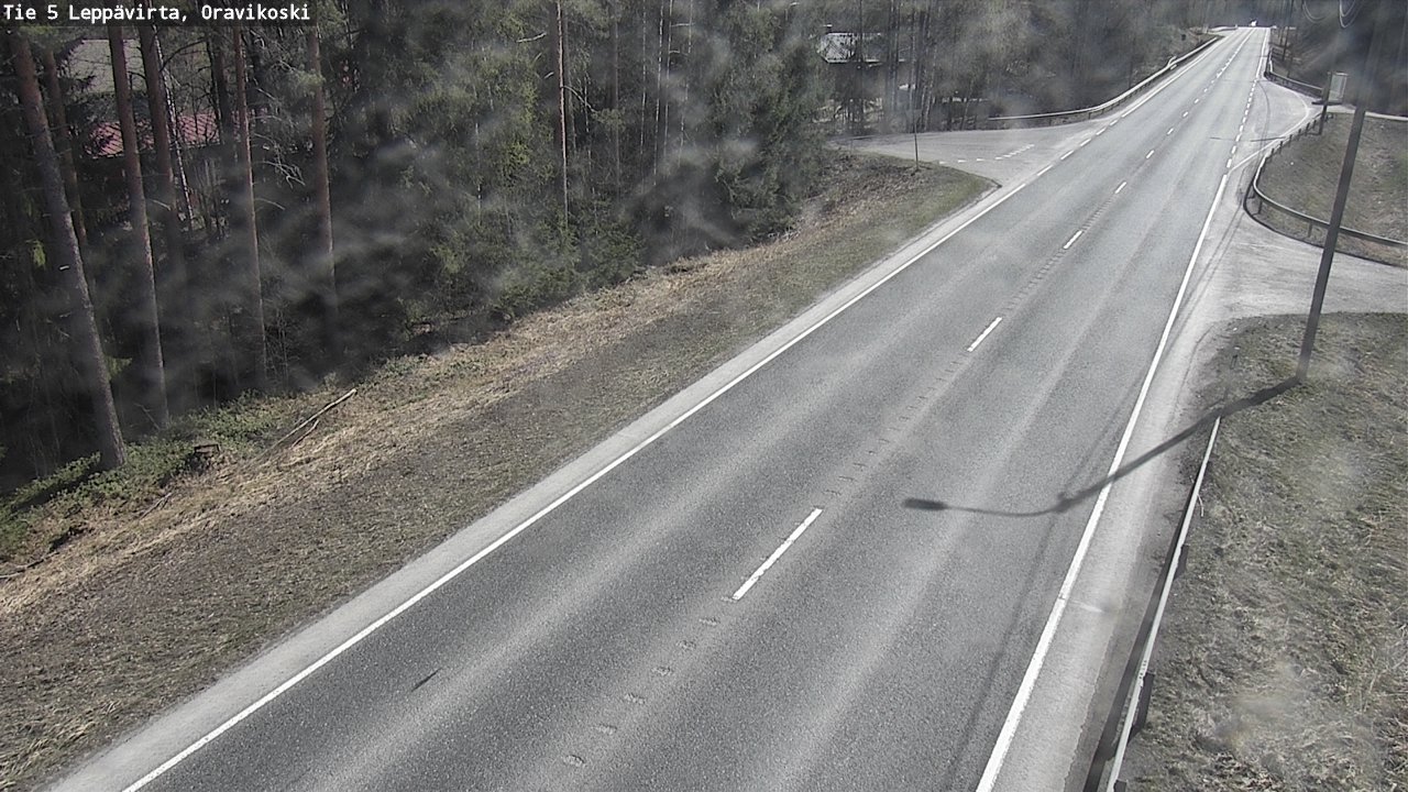 Kelikamerat Kuva Tie 5 Leppävirta, Oravikoski, Leppävirta, Pohjois-Savo