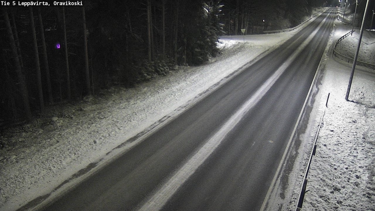 Kelikamerat Kuva Tie 5 Leppävirta, Oravikoski, Leppävirta, Pohjois-Savo