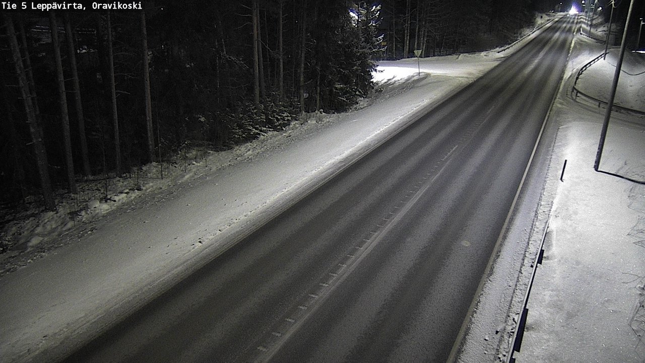 Kelikamerat Kuva Tie 5 Leppävirta, Oravikoski, Leppävirta, Pohjois-Savo