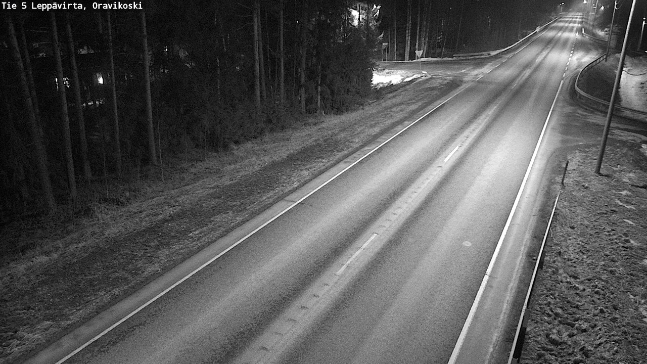 Kelikamerat Kuva Tie 5 Leppävirta, Oravikoski, Leppävirta, Pohjois-Savo