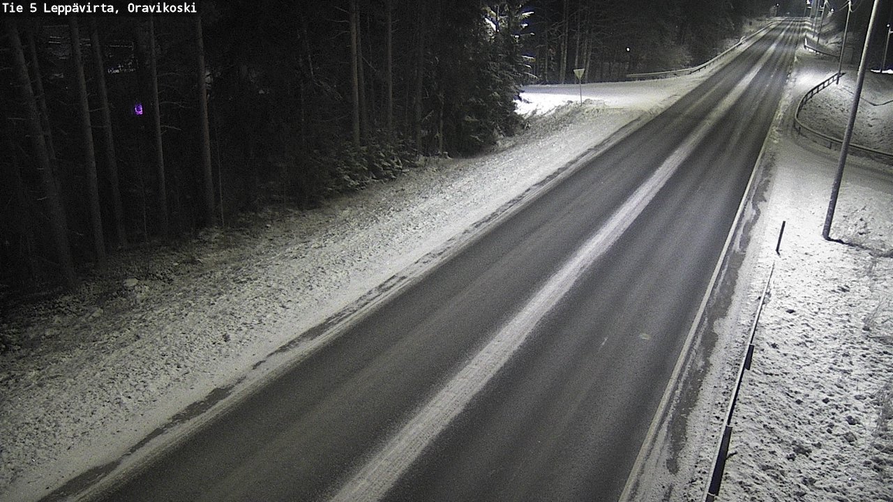 Kelikamerat Kuva Tie 5 Leppävirta, Oravikoski, Leppävirta, Pohjois-Savo
